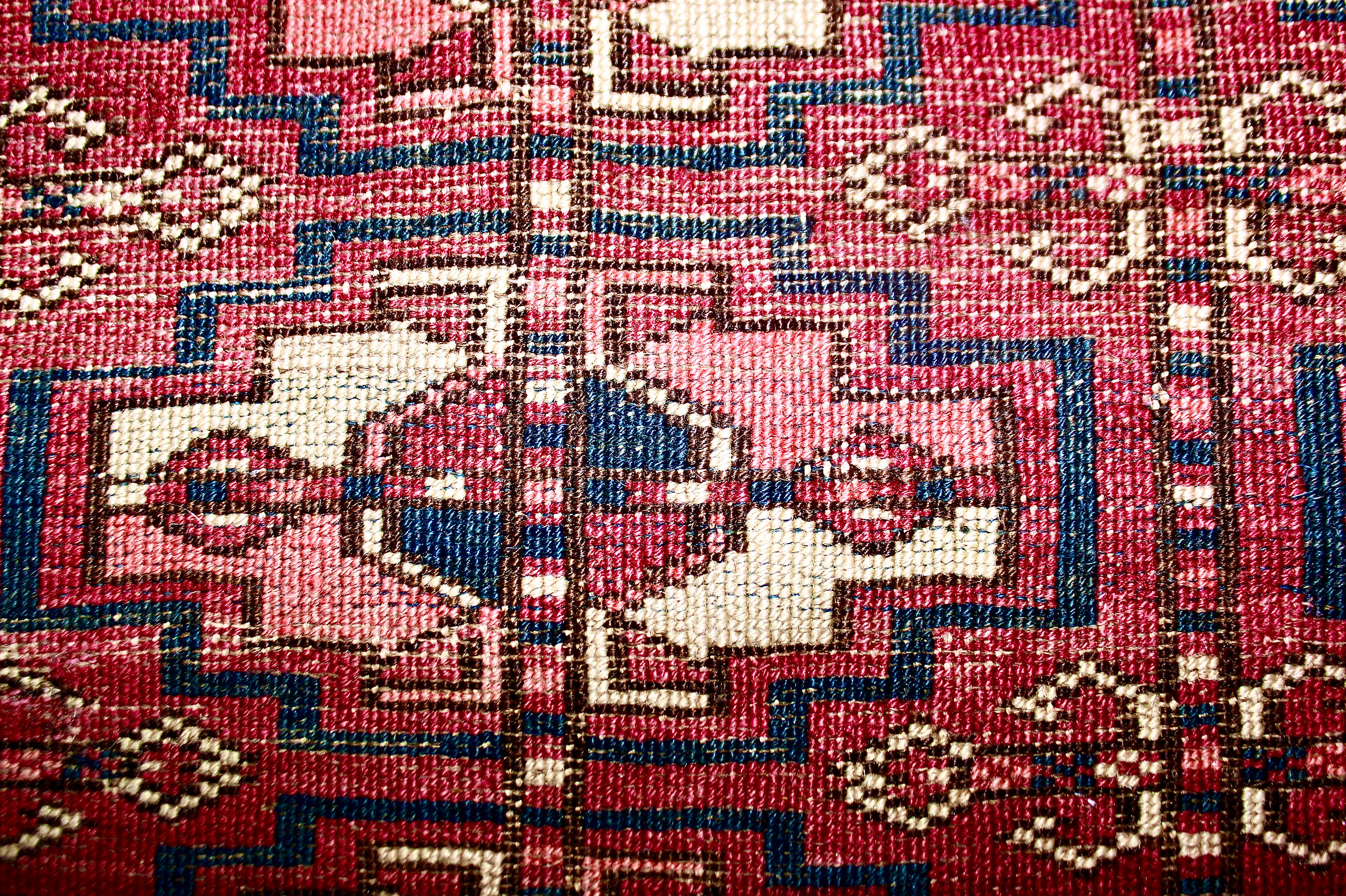 Ahal Téké Türkmen 'gyzlyk hali' (bridal rug/dowry piece) back