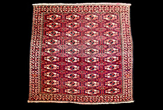 Ahal Téké Türkmen 'gyzlyk hali' (bridal rug/dowry piece) 