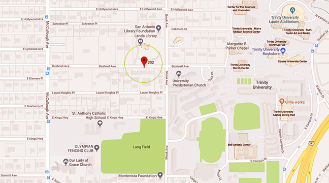 1115 S. Alamo, Suite 3104 San Antonio TX 78210